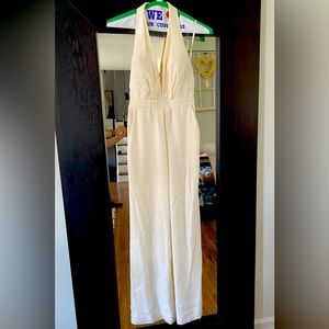 BHLDN Jill Stuart Ivory Jumpsuit Size 2